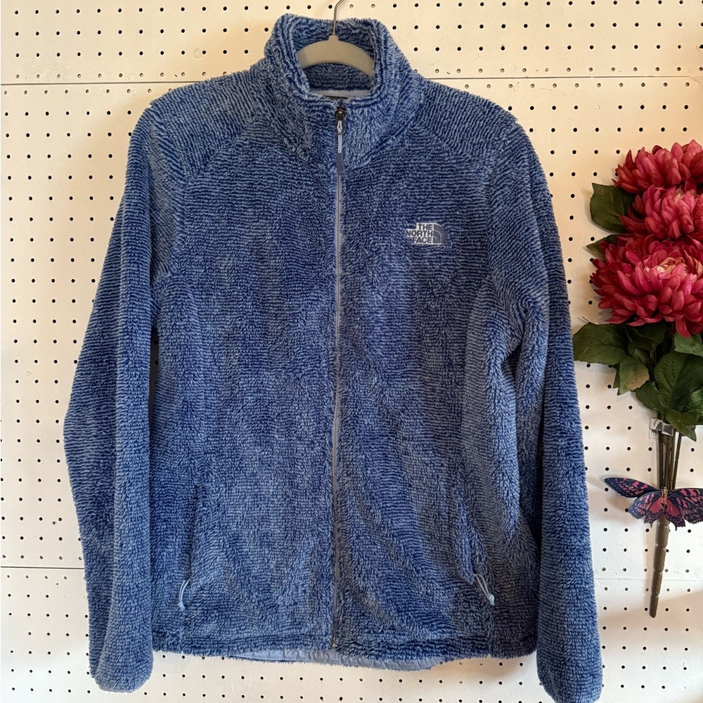 The North Face Blue Teddy Jacket